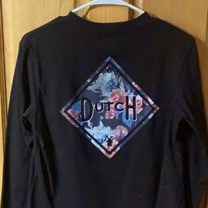 Floral Dutch Bros longsleeve